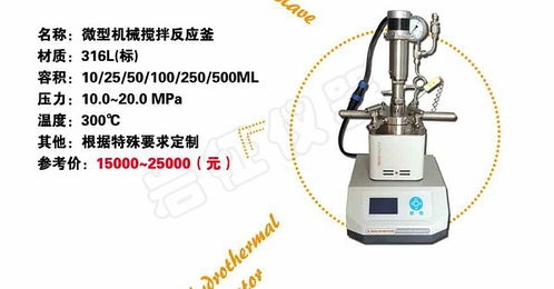实验室不锈钢微型高压反应釜生产厂家价格表 岩征仪器
